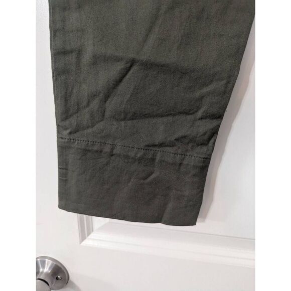 Wildfang Essential Trouser Pants women's size 0 olive green ace collection - Picture 5 of 7